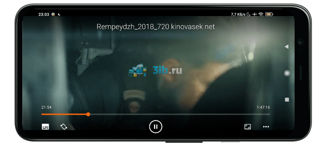 VLC Android просмотр фильма